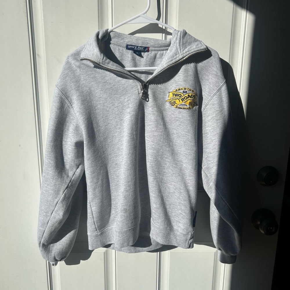 Two Roads Brewery Quarter Zip Up Sweatshirt
